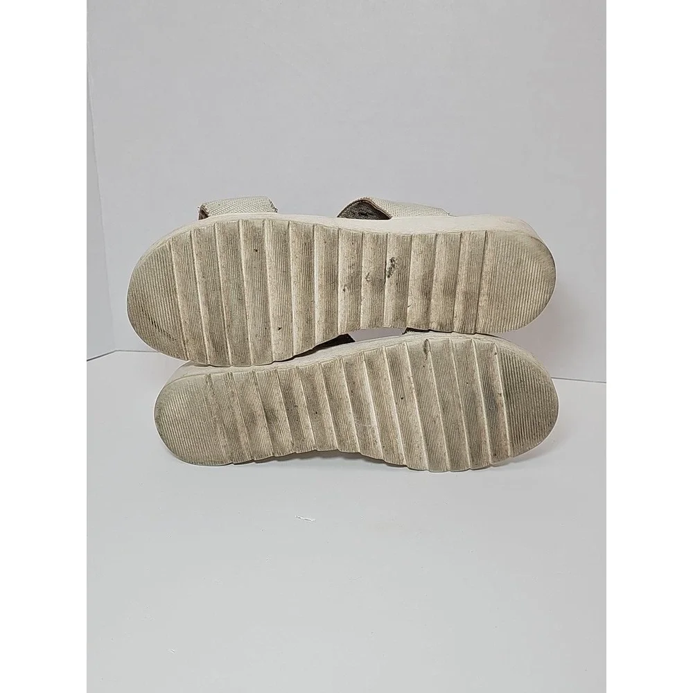 Kensie Women's Emme Strap Sandal Natural Beige‎ 6M